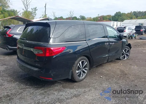 2018 Honda Odyssey Elite from USA, damaged, VIN 5FNRL6H94JB026298